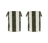 OYOY Cesta de almacenamiento Kara large Ø38x54 cm Dark Green