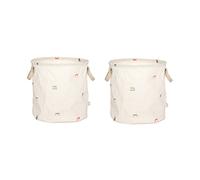 OYOY Cesta de almacenamiento Moira medium 32xØ32 cm 2 piezas. Multi