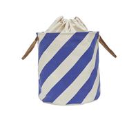 OYOY Cesta de almacenamiento Sakki 54 cm Optic blue