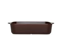 OYOY Fuente para horno Yuka 17.5x32 cm Dark Terracotta