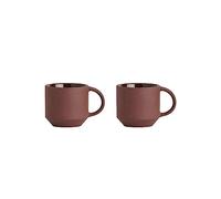 OYOY Living - 2 pcs Yuka Espresso Cup - Dark (L300603)