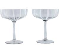 OYOY Living Design Cristal blanco en vidrio Ø11,5xH14cm