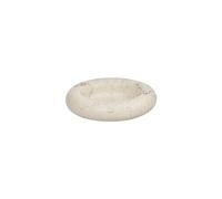 OYOY Soporte para velas Savi mármol Ø13.8 cm Offwhite