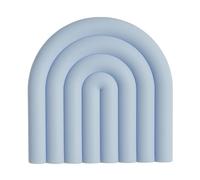 OYOY Mantel individual Rainbow 15x15 cm Ice blue
