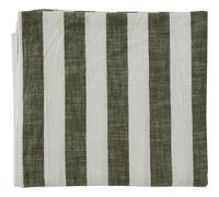 OYOY Mantel Striped 140x260 cm Olive