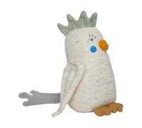 OYOY Peluche Kai parakeet Offwhite-light mint