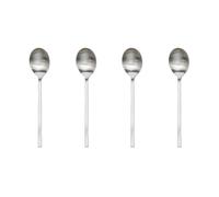 OYOY Set de cucharitas Yuka. 4-pack Brushed Steel