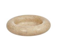 OYOY Soporte para velas Savi mármol Ø13.8 cm Beige
