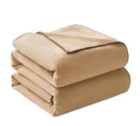 oyptmsh Manta Térmica de Forro Polar de Nutria - Manta Muy Caliente para Cama, Manta de Peluche Doble Capa para Frío Intenso, Hogar y Decoración (C,100x150cm)