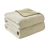 oyptmsh Manta Térmica de Forro Polar de Nutria - Manta Muy Caliente para Cama, Manta de Peluche Doble Capa para Frío Intenso, Hogar y Decoración (B,200x230cm)