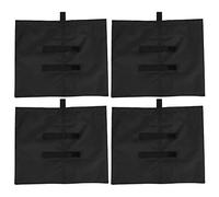 Oytrui Bolsa de Fija para Tienda de Campaña de Tela Oxford de 4 Piezas, Bolsa de Contrapeso Duradera a Prueba de Fugas de Gran Capacidad con Correa de Gancho, para Acampar, Sombrilla,