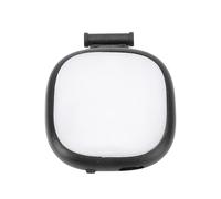 Oytrui Cámara de bolsillo portátil con pequeña luz auxiliar, 7 modos de iluminación, batería de larga duración, objetivo macro 10X, material ABS, luz de relleno LED