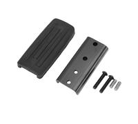 Oytrui Pedal de Descanso de Pie de Freno Ampliado Más Amplio de Caucho Negro Más Grande Reemplazo Pedal de Freno para Ryker 600 900 Sport Rally