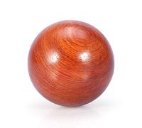 Oytrui Pelotas de Madera para Ejercicios de Salud, Pelota de Masaje de 5 Cm para Terapia de Manos, Alivio del Estrés y Relajación Muscular, con Superficie Lisa y Estimulación de (5CM)