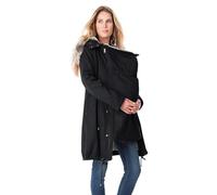 Oyuchga Abrigos de Invierno para Mujer, Chaqueta Larga de Algodón, Chaqueta de Maternidad, Chaqueta de Invierno, Monocolor, Cálido, Chaqueta de Entretiempo 3 en 1