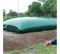OYYMTE Bolsa de Almacenamiento de Agua Plegable, Bolsa de Agua Suave Resistente a la sequía, Tanque de Agua (Color: Verde, tamaño: 2x1x0.5 M)