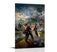 Oz And The Great Wizarding Poster Pintura Decorativa Lienzo Arte de Pared Salón Póster Dormitorio Pintura, Arte de Pared Impresión de Imagen Moderna Decoración de Habitación Familiar 08 x 12 Pulgadas