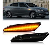 OZ-LAMPE Intermitente Lateral LED, luces de lateral para Alfa-Romeo 147 156 Fiat Tipo Lancia Delta III Ypsilon, Luce Intermitente Lateral Canbus, 2 Piezas