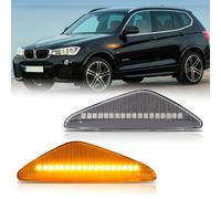 OZ-LAMPE Intermitente Lateral LED,luces de lateral para BMW E70 X5 E71 X6 F25 X3, Luce Intermitente Lateral, Indicador Laterales Canbus, 2 Piezas
