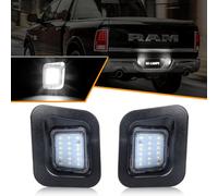 OZ-LAMPE - Lámpara de matrícula LED para Dodge RAM 1500 2500 3500 Power SLT ST Laramie TRX4 Sport Regular Cab, Canbus No hay error luces de matrícula, 2 Pezzi