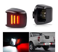 OZ-LAMPE Lámpara de matrícula LED para Navara D40 Frontier Armada Titan Xterra Suzuki Equator, Canbus No hay error luces de matrícula LED Luces traseras