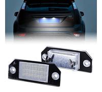 OZ-LAMPE LED Luz de matrícula para Fo-rd Focus Cmax MKII MK2, Luz Luce de la Placa del Auto 2 Piezas 18 * 2835 SMD Canbus