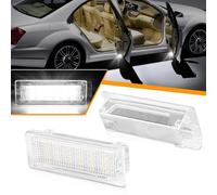 OZ-LAMPE Luz LED para puerta de coche para BMW F20 F21 F22 F23 F45 F46 F87 F30 F31 F34 F35 F80 F32 F33 F36 F82 F83 F07 F10 F11 F18 F01 Luz interior LED, cortesía. Lámpara de bienvenida para X1 E84 F48