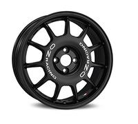 OZ Leggenda Matt Black White Lettering 7x17 ET25 4x108 Llantas de Aleación