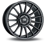 OZ Superturismo Dakar Matt Graphite Silver Lettering 8.5x20 ET40 5x114.3 Llantas de Aleación