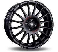 OZ Superturismo Gt Matt Black Red Lettering 6.5x15 ET25 4x108 Llantas de Aleación