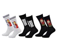 OZABI Calcetines Pack Hombre MARVEL AVENGERS, 39-42