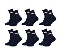 OZABI - Calcetines para hombre KAPPA Modelo Tenis - Modelos de fotos según llegadas - Multicolor, Pack de 6 pares de tenis KAPPA Marine, 39-42