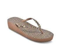 OZABI - Tong de cuña (3 colores), Mbs01618 leopardo, 38 EU