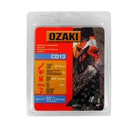 Ozaki - Cadena de motosierra, paso de la cadena de 3/8 de pulgada, 72 eslabones de arrastre, 0.058-chip (1,5