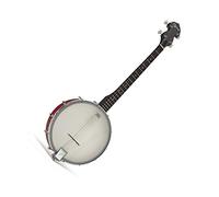 Ozark 2102T parte trasera abierta Tenor Banjo