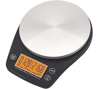 OZBMA Báscula electrónica Digital de precisión de 0,1 g/3 kg para Laboratorio, báscula de Cocina con Pantalla LCD y función de Tara para Alimentos, Joyas y café.
