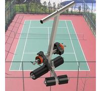 OZBME Aplicador de Cinta para Piso Manual, máquina para marcar líneas de Campo de Juego, Kit de Plantillas para cancha de Baloncesto, Ancho Ajustable, Permite Dibujar Las líneas y círculos Que desee.