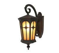 OZBME Lámpara de Pared Antigua para Exteriores, lámpara de Granero Impermeable, lámpara de Pared para Porche, Entrada, Patio, Pasillo, jardín, balcón, Pasillo.