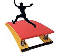 OZBME Trampolín de Gimnasia para Principiantes o Entrenamiento Diario, trampolín portátil de Madera Dura para Salto de Altura, Salto Mortal hacia atrás, Entrenamiento de Salto y Artes Marciales ()
