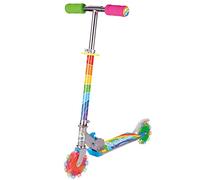 Ozbozz Rainbow Foldalbe - Patinete con Ruedas iluminadas, a Partir de 5 años