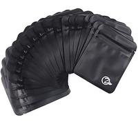 OZCHIN 100 bolsas a prueba de olores Mylar bolsas resellables para almacenamiento de alimentos autosellado (3 x 4 pulgadas)