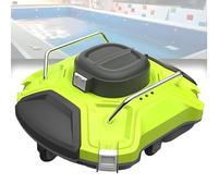 OzcNykt Limpiafondos RobóTico para Piscinas, Limpiador RobóTico para Piscinas, Aspirador InaláMbrico para Piscinas, Robot De Limpieza Totalmente AutomáTico para Piscinas Elevadas Y Enterradas