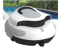 OzcNykt Robot Aspirador De Piscina, con BateríA De 5000 Mah, 100 Min De AutonomíA, Limpieza Potente, Aparcamiento AutomáTico, Indicadores Led, Resistencia Al Agua Ipx8