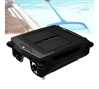 OzcNykt Robot Desnatador De Piscina con Panel Solar De DiseñO AutomáTico, Desnatador De Piscina RobóTico con Dos Motores, para Todo Tipo De Piscinas Elevadas