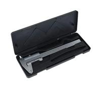 OZDTLP Calibrador Vernier de Metal de Acero al Carbono de Alta precisión, micrómetro, Herramienta de medición, calibrador Deslizante, micrómetro, Herramienta de medición de 0 a 150 mm(1pc)