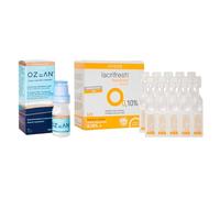 Ozean 10ml + Lacrifresh Moisture 20 Viales | Gotas Oculares Sin Conservantes | Alivia Sequedad, Irritación y Fatiga Ocular | Para Lentillas y Ojos Sensibles