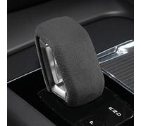 OZEQO Perilla de palanca de cambios de gamuza, cubierta embellecedora, pegatina de cambio de consola central, compatible con Volvo XC60 S90 XC90 S60 V60 XC40 90CC 2022