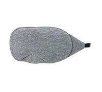 Ozgkee - Antifaz para Dormir de Algodón, Protección Ligera, Antifaz para Dormir con Correa Ajustable para Dormir de Noche, Viajes de Siesta (Gris)