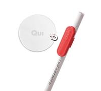 Ozio Soporte Magnético para Bolígrafos, Soporte para Bolígrafos, Clip para Lápiz con Imán, Gadgets de Escritorio, Accesorios de Oficina, Rojo