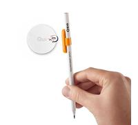 Ozio Soporte Magnético para Bolígrafos, Soporte para Bolígrafos, Clip para Lápiz con Imán, Gadgets de Escritorio, Accesorios de Oficina, Naranja